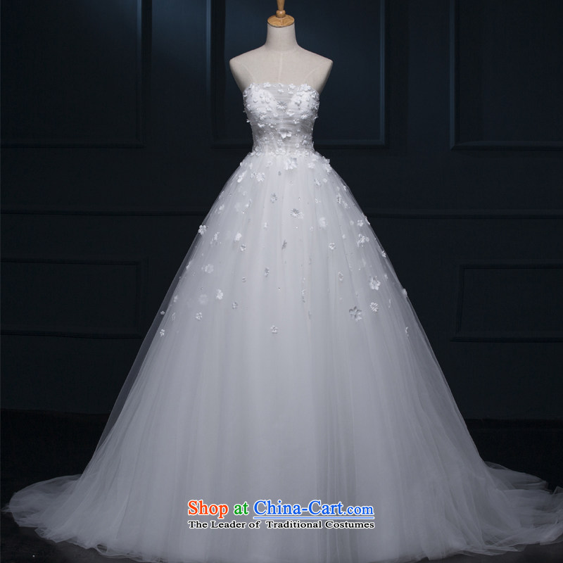 There is a wedding dresses with baby marriages wedding lace small trailing white 6 yards, HOC , , , shopping on the Internet