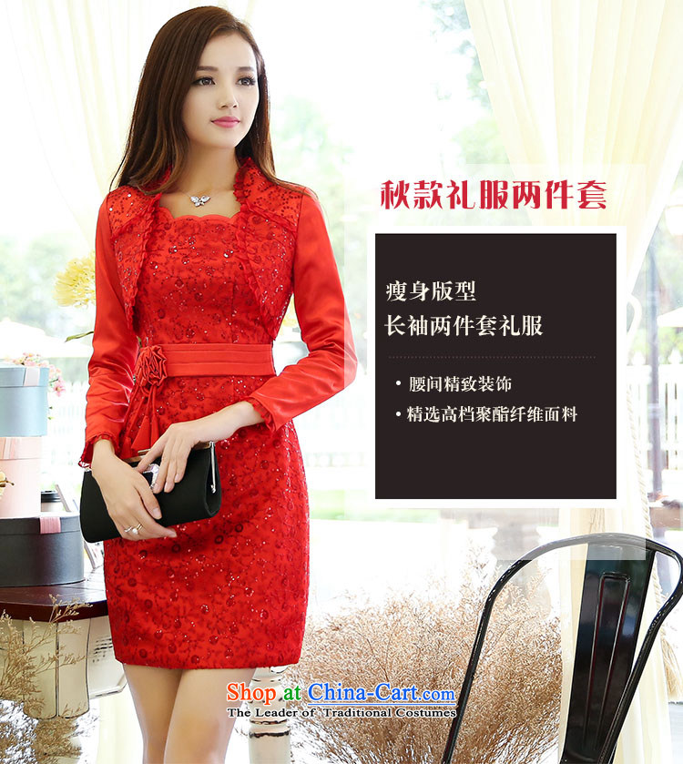 As autumn 2015 Spring and Autumn new wedding dresses female embroidery retro a marriage celebration service bows bridesmaids short skirt, two kits RED M picture, prices, brand platters! The elections are supplied in the national character of distribution, so action, buy now enjoy more preferential! As soon as possible.