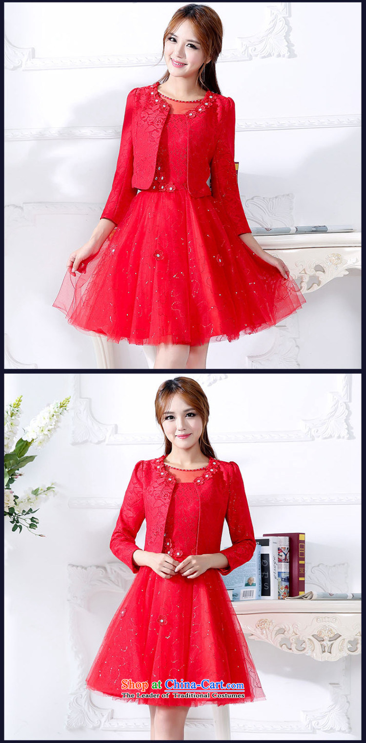 To install the latest autumn and winter 2015 for women Korean leisure neck long skirt small-piece set with two coats wedding dresses RED M picture, prices, brand platters! The elections are supplied in the national character of distribution, so action, buy now enjoy more preferential! As soon as possible.