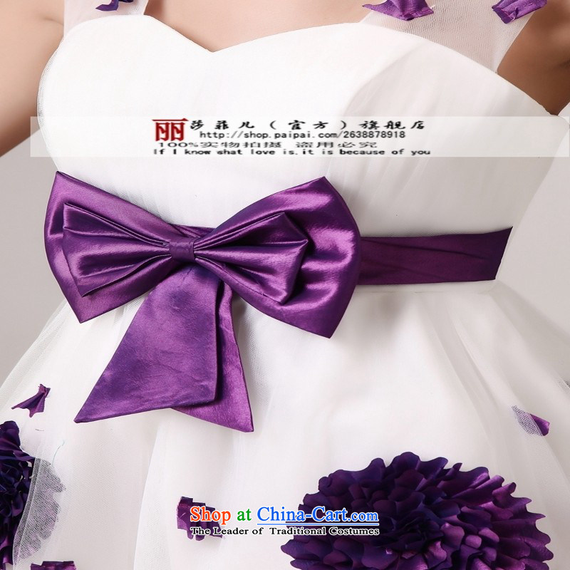 Break clearance of the cost. The new bride wedding dresses cheongsam wedding photography subject wedding dresses U89 S white, purple flowers love so Peng (AIRANPENG) , , , shopping on the Internet