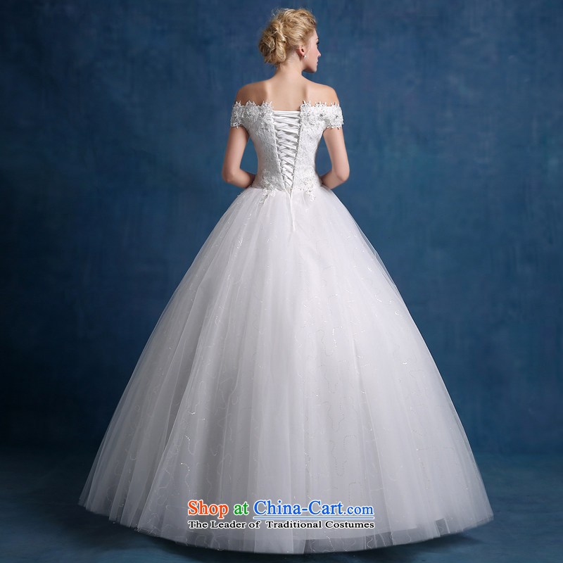 The new 2015 Martin Taylor bride wedding dresses autumn minimalist back alignment with chest video thin wedding lace a field shoulder wedding white (sent three kit), L (TAILEMARTIN Martin Taylor) , , , shopping on the Internet