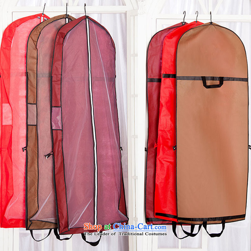 Lan-yi, wedding dresses qipao dust cover mobile dual-use extension dust bag handbag red hand use
