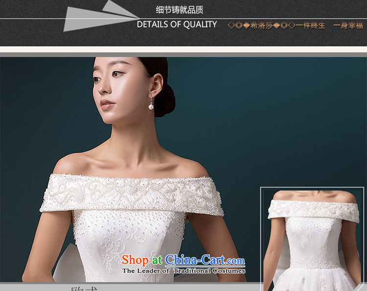Hillo XILUOSHA Lisa (high-end) of the word wedding shoulder custom bride wedding long tail Wedding 2015 new luxurious White XXL pictures, hunsha price, brand platters! The elections are supplied in the national character of distribution, so action, buy now enjoy more preferential! As soon as possible.