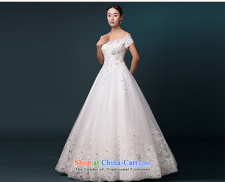 Hillo Lisa (XILUOSHA) wedding dresses 2015 new bride wedding alignment strip cuff wedding word shoulder high-end custom White XXL pictures wedding, prices, brand platters! The elections are supplied in the national character of distribution, so action, buy now enjoy more preferential! As soon as possible.