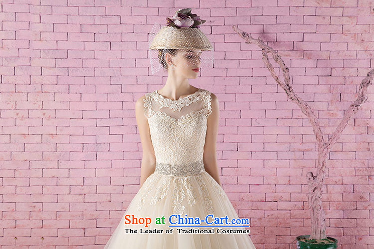 Love of the life of the new 2015 Autumn Korean word lace shoulder Diamond Video thin champagne color tail wedding tail) XXXL pictures, prices, brand platters! The elections are supplied in the national character of distribution, so action, buy now enjoy more preferential! As soon as possible.