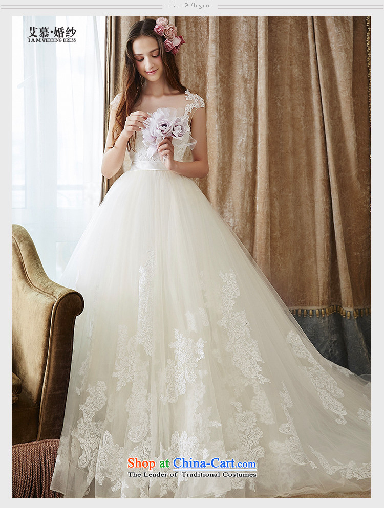 Wedding dress 2015 new love of lace bon bon skirt long tail Korean wedding ivory S picture, prices, brand platters! The elections are supplied in the national character of distribution, so action, buy now enjoy more preferential! As soon as possible.