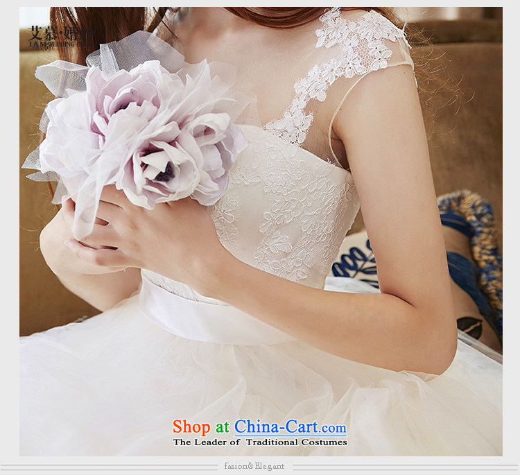 Wedding dress 2015 new love of lace bon bon skirt long tail Korean wedding ivory S picture, prices, brand platters! The elections are supplied in the national character of distribution, so action, buy now enjoy more preferential! As soon as possible.