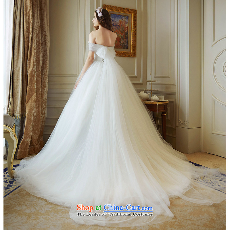 The wedding dresses HIV New Word 2015 droplets world shoulder bon bon skirts and chest wedding ivory S, HIV in , , , shopping on the Internet