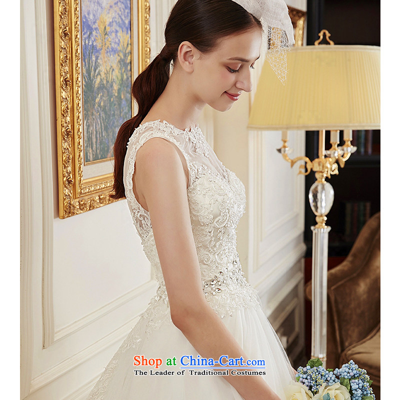The wedding dresses HIV 2015 new models such as the disclosure of the back half Xuan lace long tail wedding ivory S, HIV in , , , shopping on the Internet