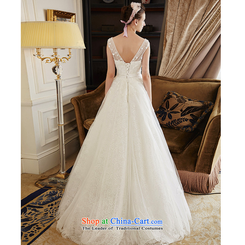The wedding dresses HIV 2015 New Flower Hei shoulders water-soluble lace A skirt wedding ivory S, HIV in , , , shopping on the Internet