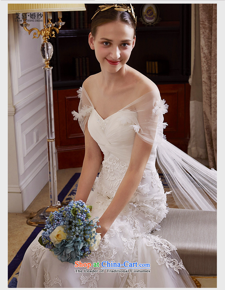 The wedding dresses HIV NEW 2015 Yu Hsuan shoulders foutune crowsfoot lace wedding ivory L picture, prices, brand platters! The elections are supplied in the national character of distribution, so action, buy now enjoy more preferential! As soon as possible.