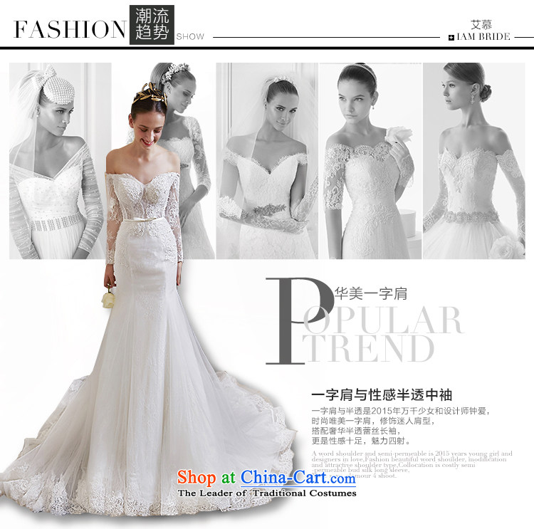 The wedding dresses HIV NEW 2015 dream included long-sleeved foutune crowsfoot anointed chest wedding ivory M picture, prices, brand platters! The elections are supplied in the national character of distribution, so action, buy now enjoy more preferential! As soon as possible.