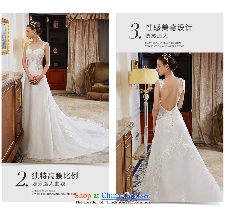 The wedding dresses HIV NEW 2015 cross-Cayman shoulders lace crowsfoot long tail wedding ivory L picture, prices, brand platters! The elections are supplied in the national character of distribution, so action, buy now enjoy more preferential! As soon as possible.