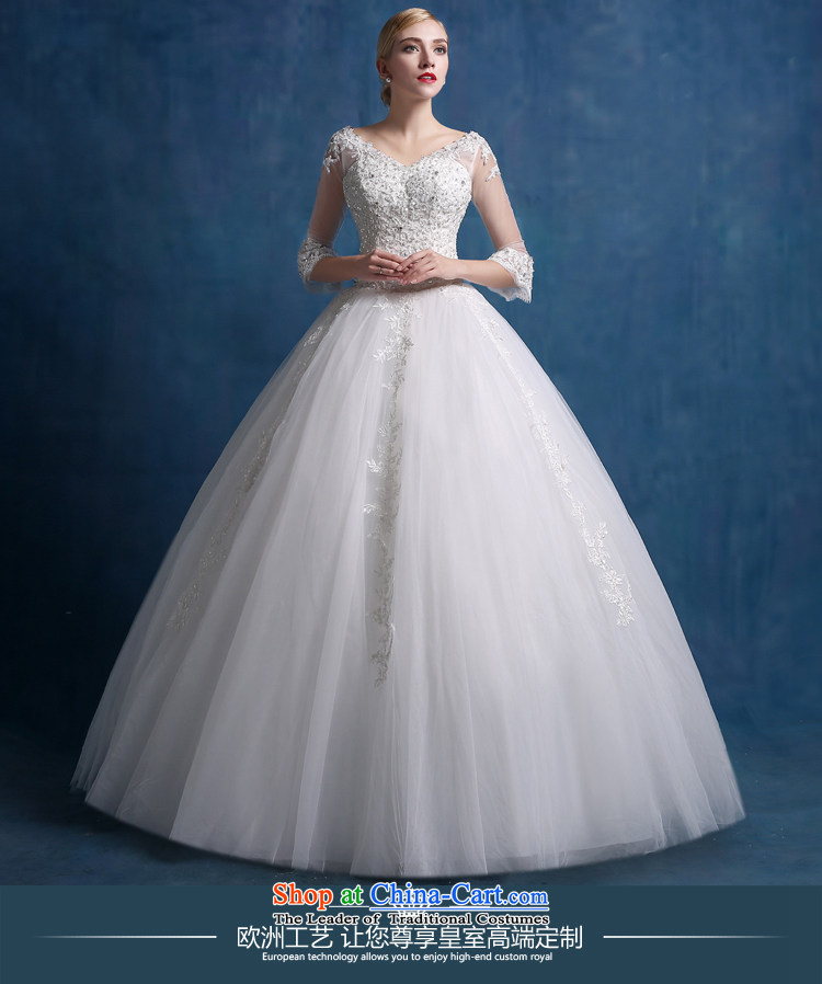 Martin Taylor wedding dresses new stylish Korean style large 2015 code to a thin align graphics field shoulder bride long-sleeved pregnant women wedding autumn white (sent three piece) S picture, prices, brand platters! The elections are supplied in the national character of distribution, so action, buy now enjoy more preferential! As soon as possible.