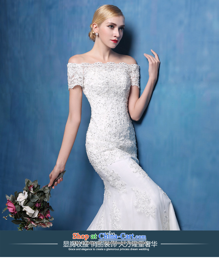 Martin Taylor luxury lace 2015 new bride wedding dresses minimalist Sau San video thin crowsfoot tail of a Korean-style field shoulder white (sent three kit) M picture, prices, brand platters! The elections are supplied in the national character of distribution, so action, buy now enjoy more preferential! As soon as possible.