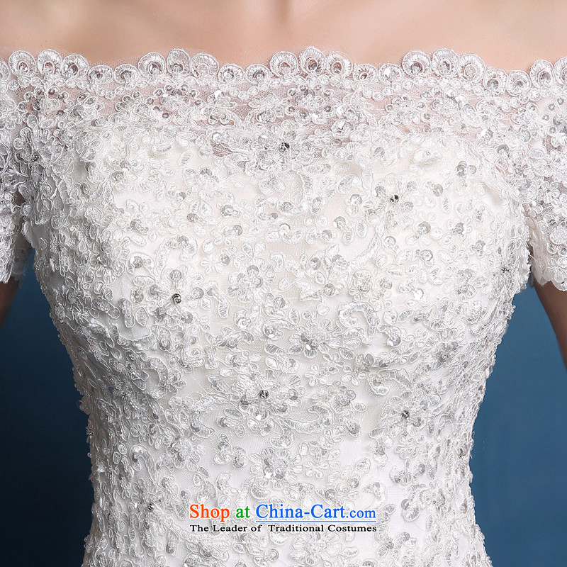 Martin Taylor luxury lace 2015 new bride wedding dresses minimalist Sau San video thin crowsfoot tail of a Korean-style field shoulder white (sent three kit) M Taylor (TAILEMARTIN Martin) , , , shopping on the Internet