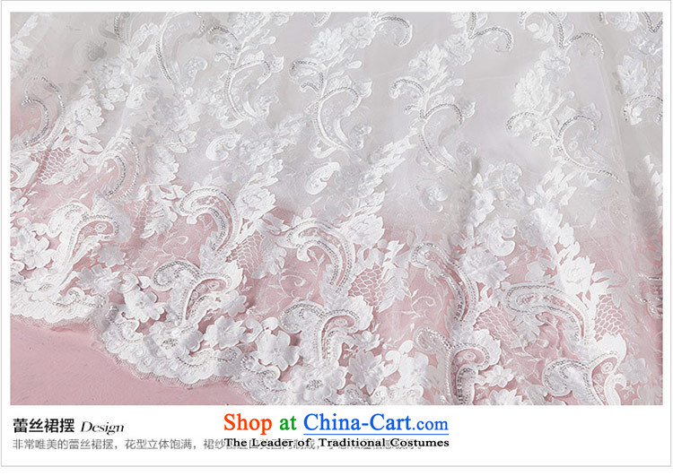 Love of the life of the new 2015 Autumn new sense of motherly love Mary Magdalene chest lace Foutune of video thin straps romantic deluxe tail wedding Korean brides wedding gown White M white picture, prices, brand platters! The elections are supplied in the national character of distribution, so action, buy now enjoy more preferential! As soon as possible.