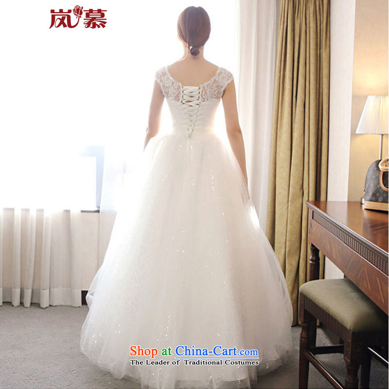 The sponsors of the 2015 New LAURELMARY, Korean Word retro shoulder lace Foutune of graphics to align with thin bon bon skirt bride wedding ivory XL( chest 95/ waist 79), included the , , , shopping on the Internet