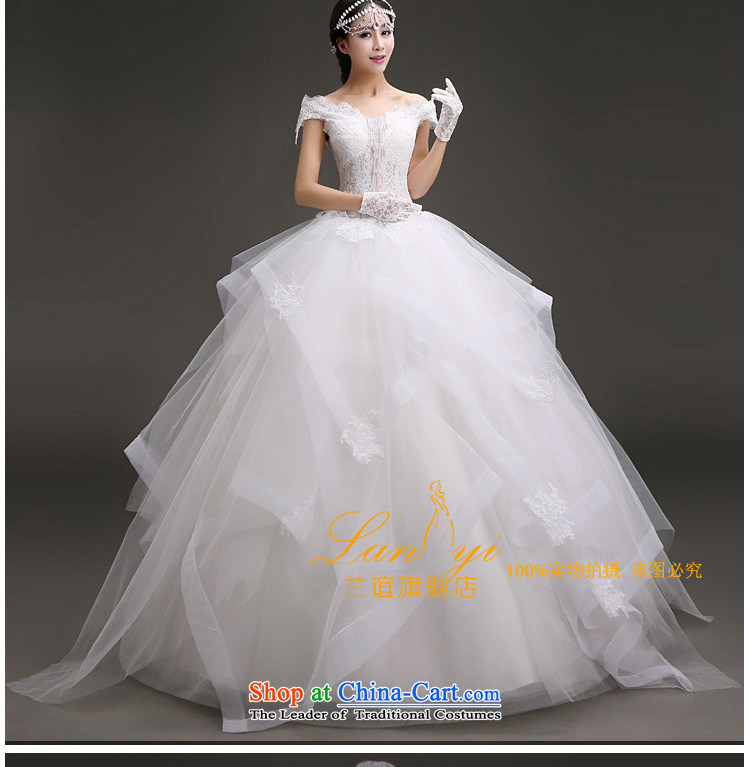 The word Yi Ho shoulder wedding dresses 2015 autumn and winter, new marriages Korean lace thin snap to Sau San video bon bon skirt winter wedding white , within a week after the shipment S waistline 1.9 feet pictures code, prices, brand platters! The elections are supplied in the national character of distribution, so action, buy now enjoy more preferential! As soon as possible.