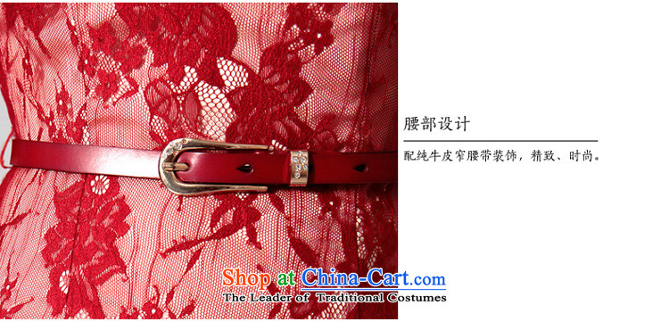 A lifetime of 2015 new wine red, Wedding Dress in autumn Korean Sau San cuff lace banquet evening dresses dresses 40221204 wine red 155/80A 30 days pre-sale picture, prices, brand platters! The elections are supplied in the national character of distribution, so action, buy now enjoy more preferential! As soon as possible.