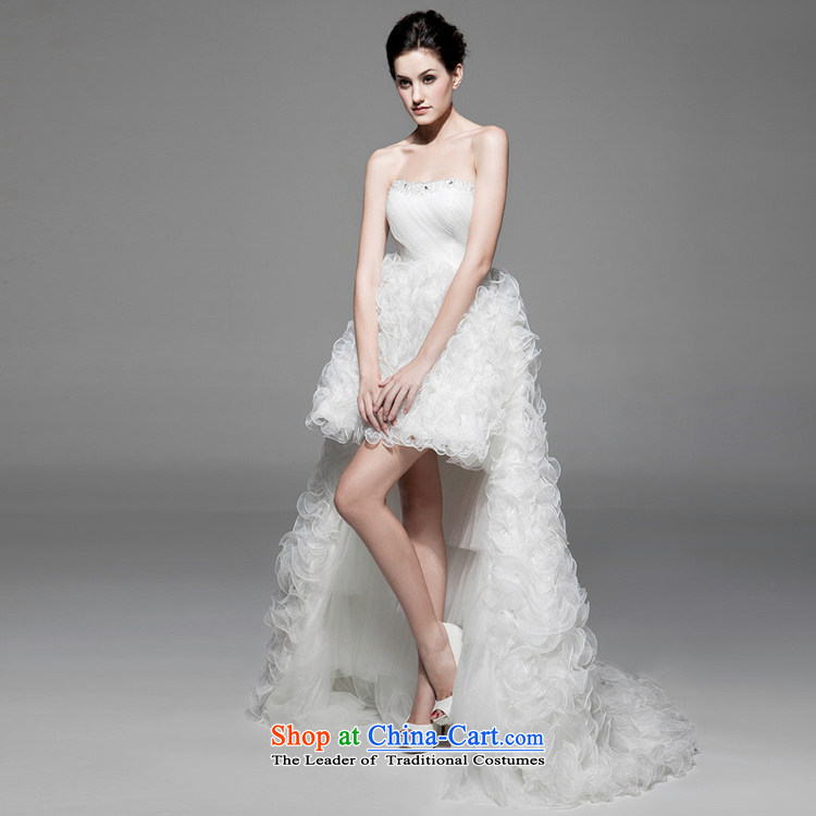 A lifetime of wedding dresses fall new Korean wiping the chest after short long Removable Tail wedding NW31002  165/90A white thirtieth day pre-sale picture, prices, brand platters! The elections are supplied in the national character of distribution, so action, buy now enjoy more preferential! As soon as possible.