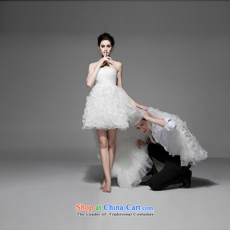 A lifetime of wedding dresses fall new Korean wiping the chest after short long Removable Tail wedding NW31002  165/90A white thirtieth day pre-sale picture, prices, brand platters! The elections are supplied in the national character of distribution, so action, buy now enjoy more preferential! As soon as possible.