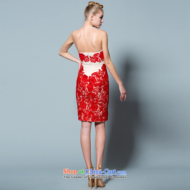 The bride booking the wedding-dress bows services 2015 new autumn and winter bride dresses lace short) 30220913 170/92A red thirtieth day pre-sale, a Lifetime yarn , , , shopping on the Internet