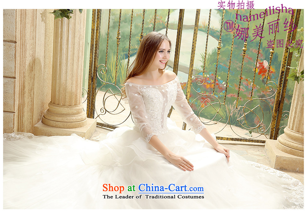 The beautiful new 2015 yarn a field in Small cuff shoulder tail wedding fashion marriages wedding hand-ruff sexy beauty strap White XXL wedding pictures, prices, brand platters! The elections are supplied in the national character of distribution, so action, buy now enjoy more preferential! As soon as possible.