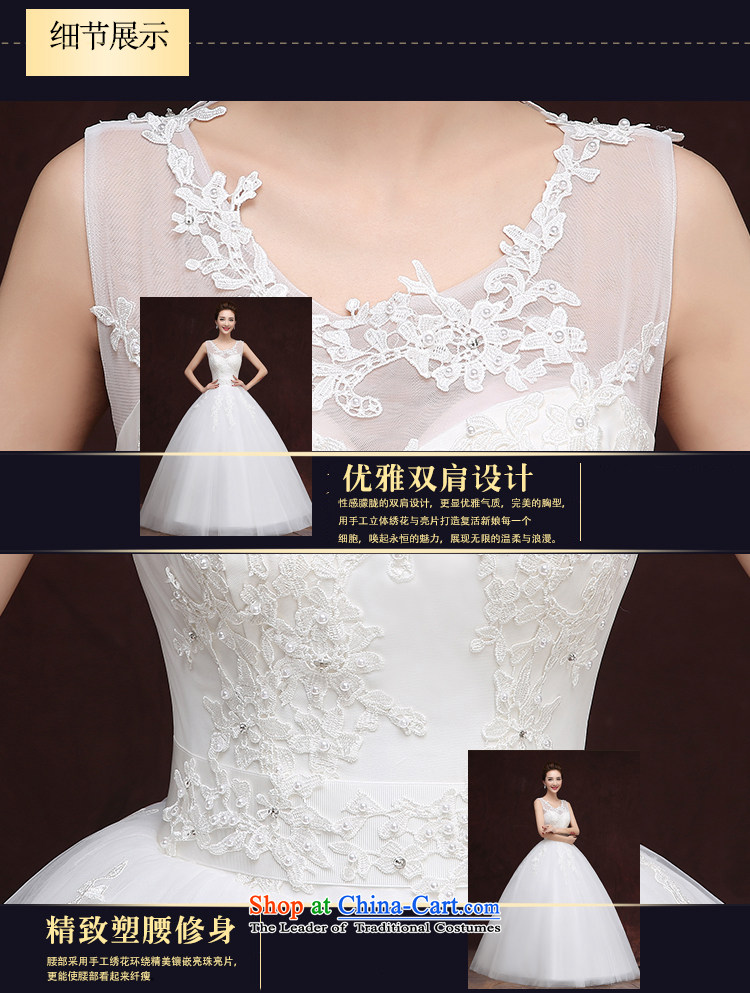 Rain-sang yi 2015 new lace wedding dresses won with minimalist shoulders to align graphics thin autumn marriages a shoulder HS935 field White XL Photo, prices, brand platters! The elections are supplied in the national character of distribution, so action, buy now enjoy more preferential! As soon as possible.