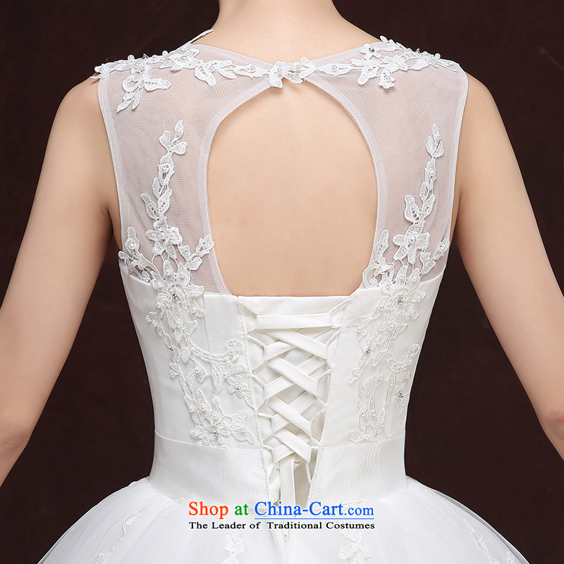 Rain-sang yi 2015 new lace wedding dresses won with minimalist shoulders to align graphics thin autumn marriages a shoulder HS935 field White XL, rain-sang Yi shopping on the Internet has been pressed.