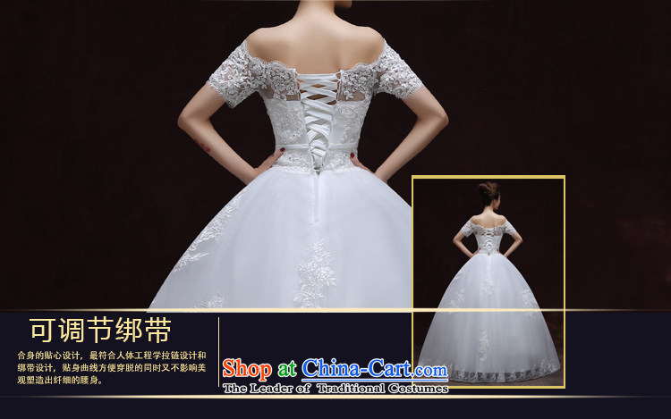 Rain-sang yi 2015 new bride wedding dresses retro lace straps to align the Korean word sweet minimalist shoulder HS895 White M wedding pictures, prices, brand platters! The elections are supplied in the national character of distribution, so action, buy now enjoy more preferential! As soon as possible.