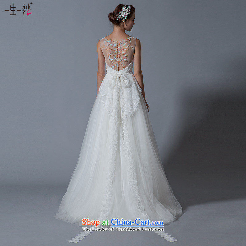 A lifetime of 2015 New Korean Top Loin of a field shoulder Pearl Wedding Butterfly Print alignment to 40141082 wedding  day White 180/100A 30 pre-sale, a Lifetime yarn , , , shopping on the Internet