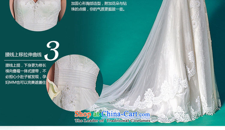 A lifetime of pregnant women wedding package shoulder larger mm thick trailing Wedding 2015 Autumn sleeves removable 50150087 155/80A white thirtieth day pre-sale picture, prices, brand platters! The elections are supplied in the national character of distribution, so action, buy now enjoy more preferential! As soon as possible.