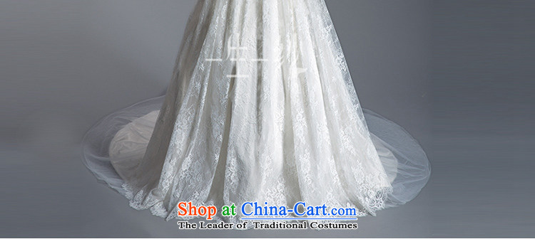 2015 new bride lace shoulders V-Neck Wedding Top Loin of Korean flower tail wedding pregnant women large white 160/84A 401501379 wedding day 30 pre-sale picture, prices, brand platters! The elections are supplied in the national character of distribution, so action, buy now enjoy more preferential! As soon as possible.