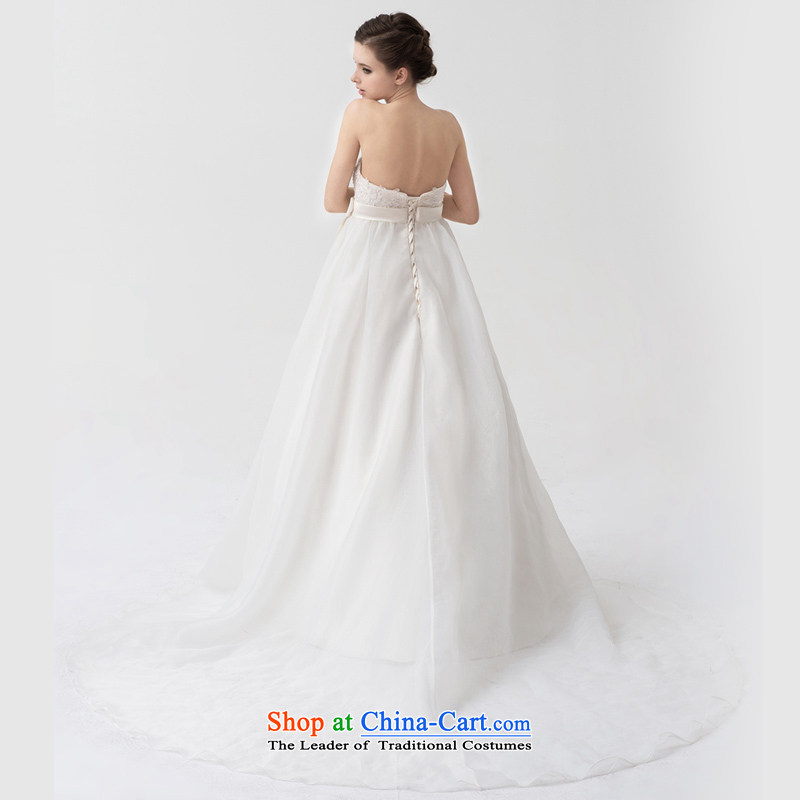 A lifetime of wedding dresses 2015 new high-rise in large cuff Korean pregnant women trailing white 175/96A NW24067 wedding day 30 pre-sale, a Lifetime yarn , , , shopping on the Internet