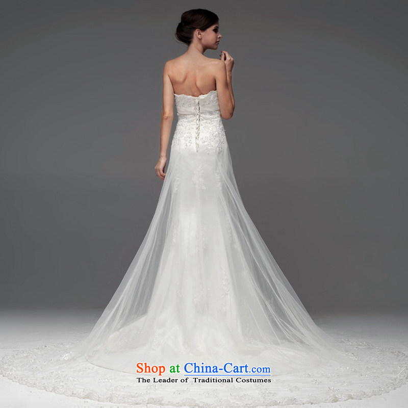 A lifetime of wedding dresses  2015 new Korean wiping the chest wedding foutune crowsfoot lace white 160/84A NW0702 wedding day 30 pre-sale, a Lifetime yarn , , , shopping on the Internet
