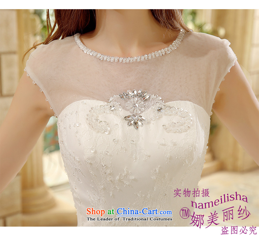 The beautiful new 2015 yarn a field to align the shoulder marriages wedding video thin Sau San tie sexy raincoats floor terrace photography bon bon skirt wedding pictures, price XL white, brand platters! The elections are supplied in the national character of distribution, so action, buy now enjoy more preferential! As soon as possible.