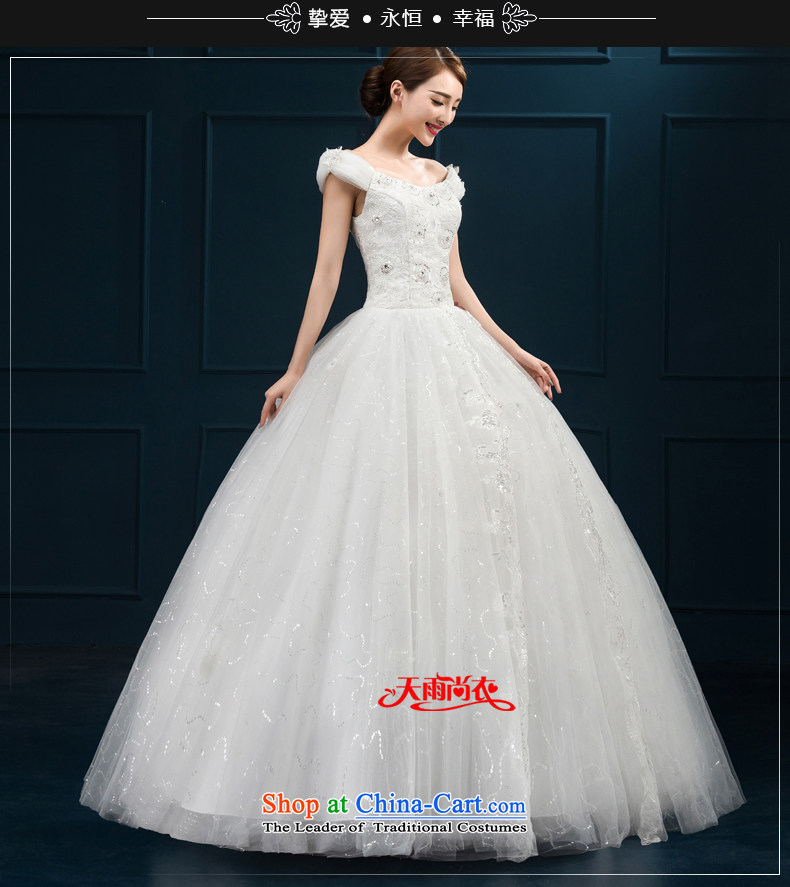 Rain Coat 2015 autumn is Korean New Word dress codes to align the shoulder major diamond bridal lace wedding HS894 White XXL picture, prices, brand platters! The elections are supplied in the national character of distribution, so action, buy now enjoy more preferential! As soon as possible.
