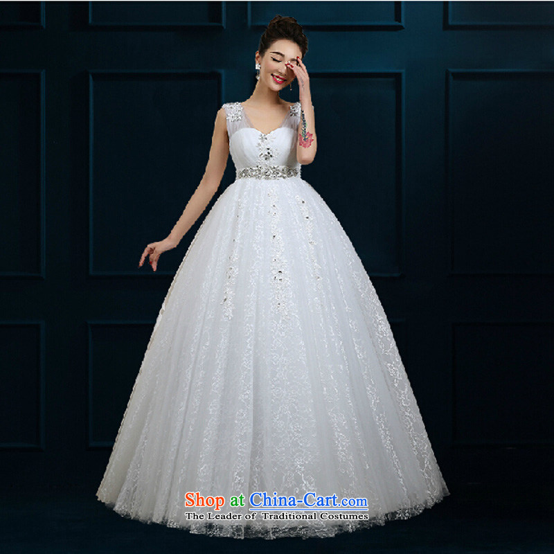 Pure Love bamboo yarn luxury 2015 new bride wedding Korean large graphics thin pregnant women wedding photography show shoulders upscale wedding pictures, price XL white, brand platters! The elections are supplied in the national character of distribution, so action, buy now enjoy more preferential! As soon as possible.