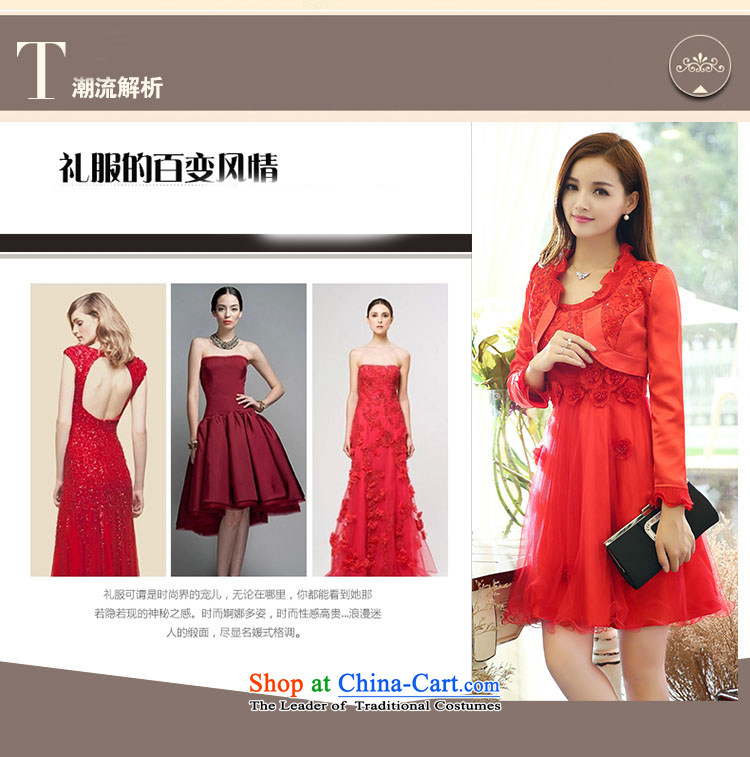 As autumn wedding dresses 2015 new two kits OSCE root yarn festive graphics thin wedding a marriage bows services bridesmaids will larger dresses female red XXXL picture, prices, brand platters! The elections are supplied in the national character of distribution, so action, buy now enjoy more preferential! As soon as possible.