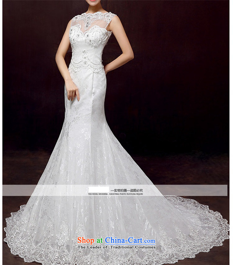 The new 2015 hannizi spring and summer Korean word stylish elegance lace brides shoulder wedding White M picture, prices, brand platters! The elections are supplied in the national character of distribution, so action, buy now enjoy more preferential! As soon as possible.