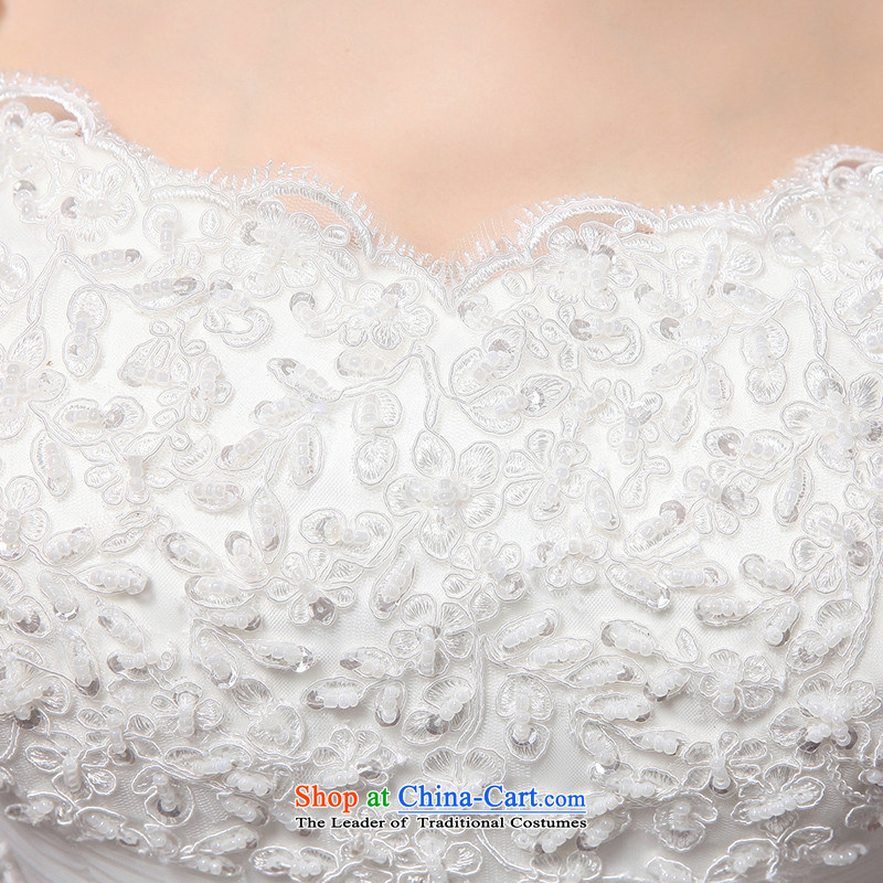 The spring and summer of 2015 New HANNIZI stylish lace Princess Bride Skirt holding Korean style white wedding white XXL, won, Gigi Lai (hannizi) , , , shopping on the Internet