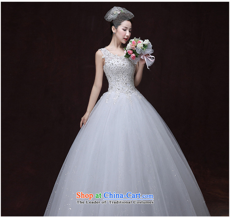 The spring and summer of 2015 New HANNIZI, minimalist Sau San sleeveless shawl straps Princess Bride parties wedding dress white S picture, prices, brand platters! The elections are supplied in the national character of distribution, so action, buy now enjoy more preferential! As soon as possible.