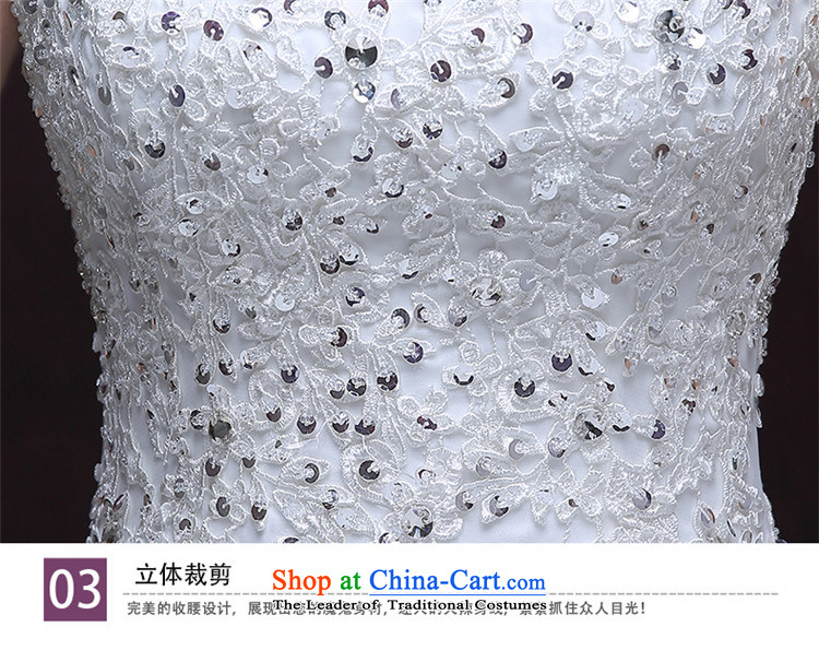 The spring and summer of 2015 New HANNIZI, minimalist Sau San sleeveless shawl straps Princess Bride parties wedding dress white S picture, prices, brand platters! The elections are supplied in the national character of distribution, so action, buy now enjoy more preferential! As soon as possible.