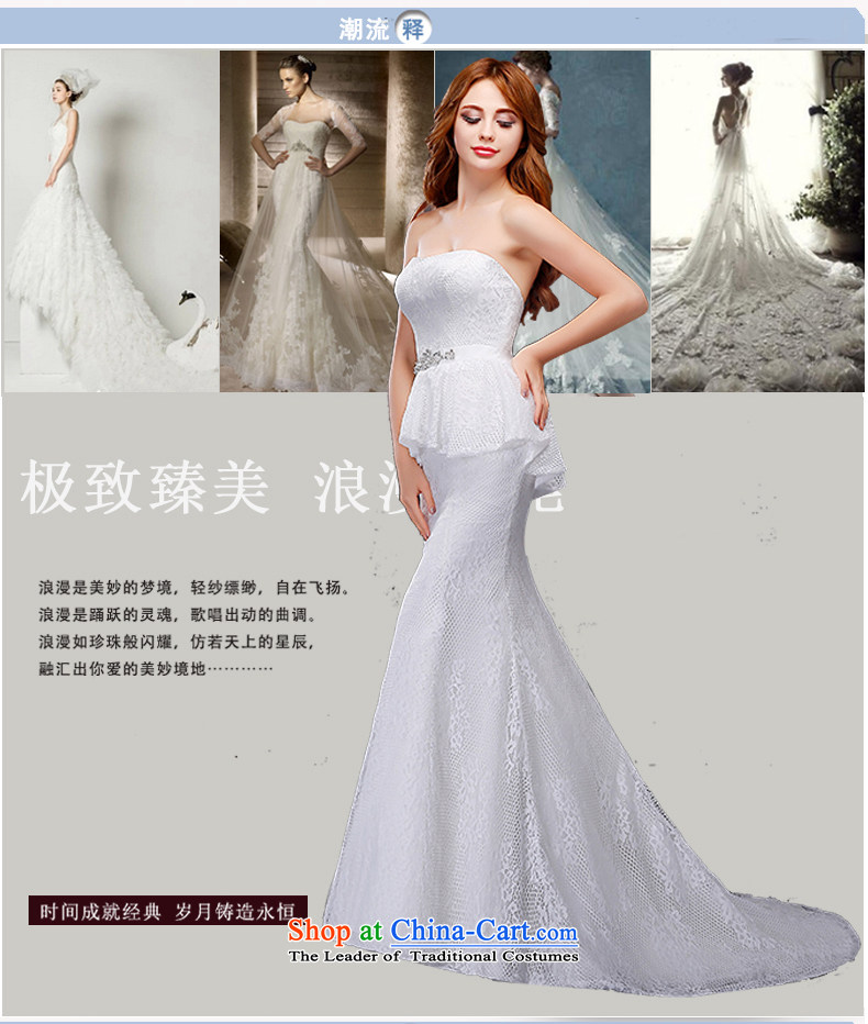 No new 2015 bride embroidered wedding dress luxury lace anointed chest pocket inbox and Korean style crowsfoot tail Sau San wedding dresses white S picture, prices, brand platters! The elections are supplied in the national character of distribution, so action, buy now enjoy more preferential! As soon as possible.