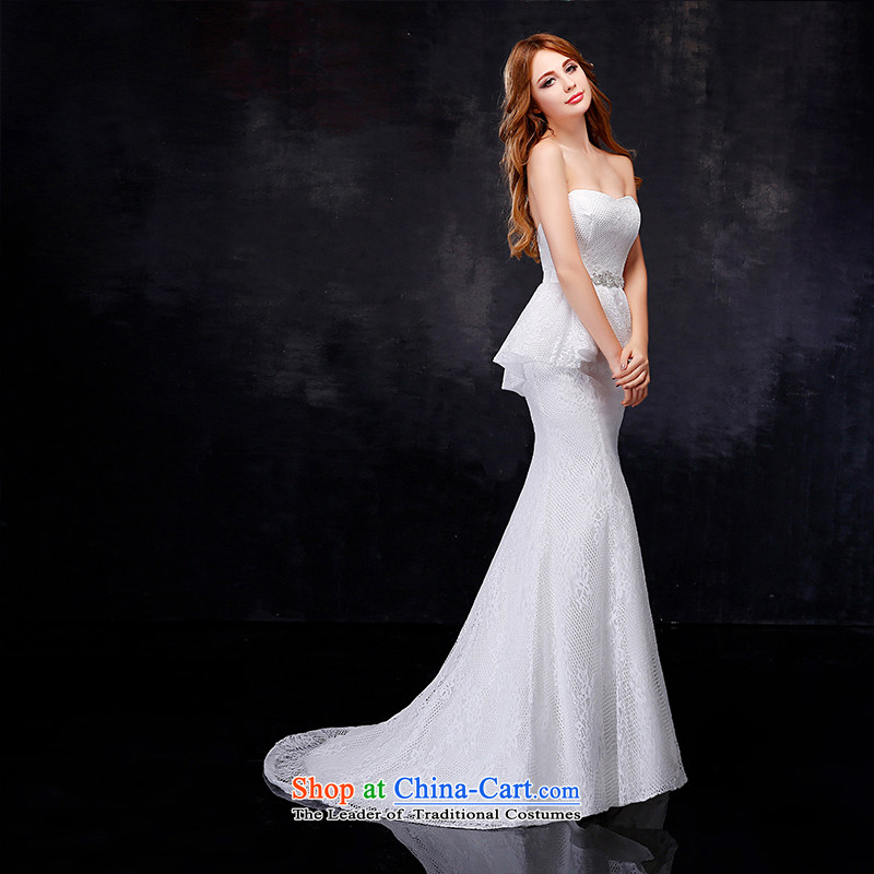 No new 2015 bride embroidered wedding dress luxury lace anointed chest pocket inbox and Korean style crowsfoot tail Sau San wedding dresses , is by no means a bride embroidered white , , , shopping on the Internet