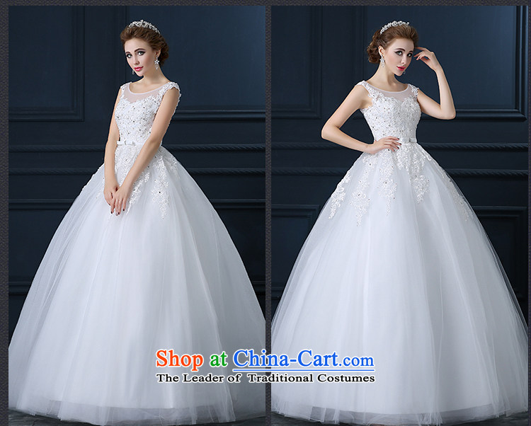 Ferrara wedding dress bride to align the wedding the spring and summer of 2015, the female new larger anointed one chest field shoulder lace marriage shoulders dress M(2 feet) Picture, prices, brand platters! The elections are supplied in the national character of distribution, so action, buy now enjoy more preferential! As soon as possible.