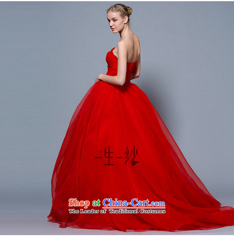 A lifetime of wedding dresses 2015 Korean style wedding dress bon bon pregnant women video thin wedding autumn and winter large marquee to skirt red 170/92A thirtieth day pre-sale picture, prices, brand platters! The elections are supplied in the national character of distribution, so action, buy now enjoy more preferential! As soon as possible.