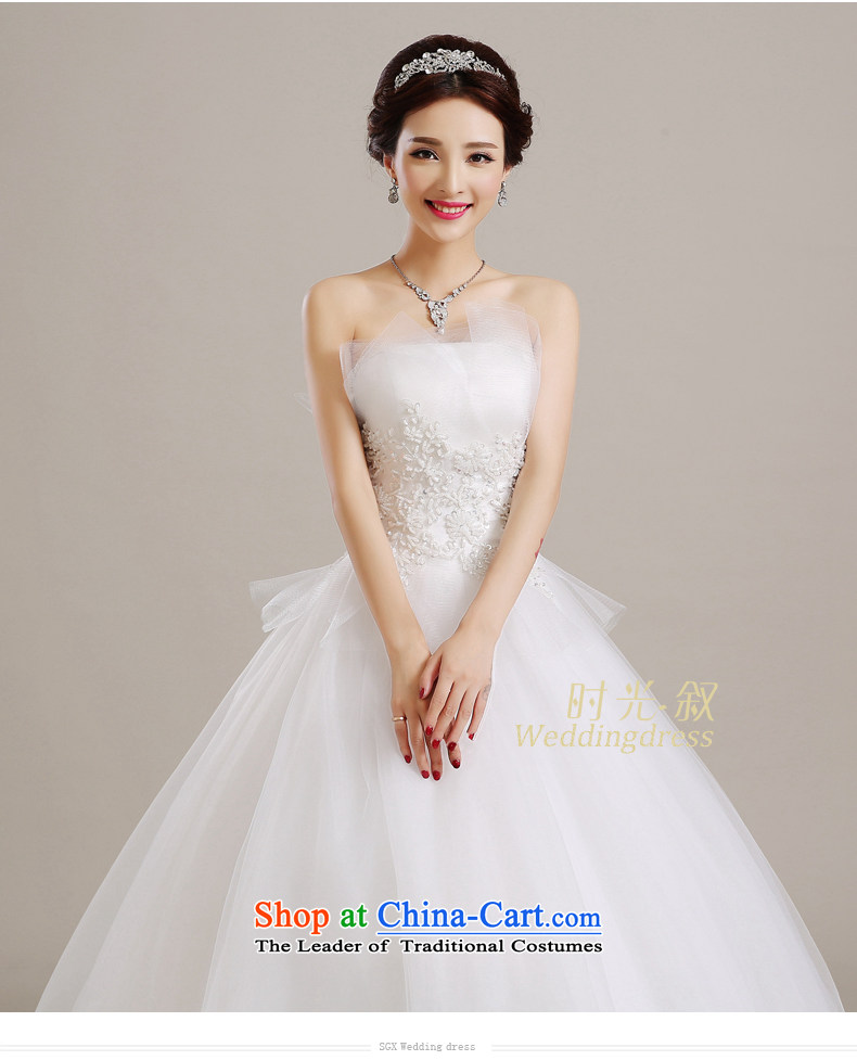 Time Syrian wedding dresses autumn 2015, Japan and the rok wedding dress new marriages stylish anointed chest lace to align the minimalist Korean bon bon skirt white S picture, prices, brand platters! The elections are supplied in the national character of distribution, so action, buy now enjoy more preferential! As soon as possible.