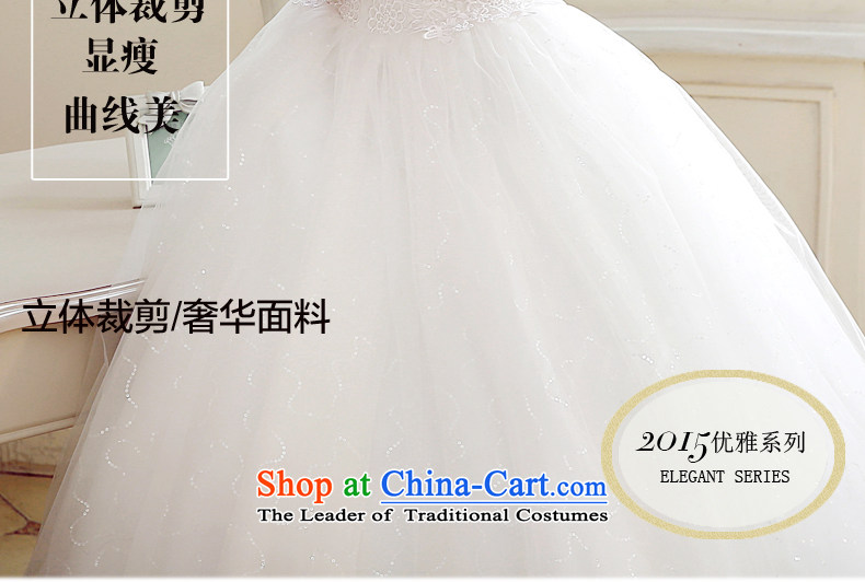 The Syrian brides word time shoulder Japan & Korea wedding dress 2015 long-sleeved wedding dresses lace Korean Sau San video to align the thin Foutune of autumn and winter White XXL picture, prices, brand platters! The elections are supplied in the national character of distribution, so action, buy now enjoy more preferential! As soon as possible.